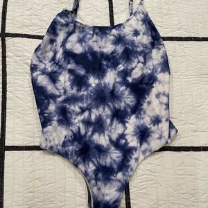 AMUSE low back one piece swimsuit